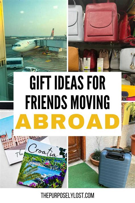 gifts for friend going abroad